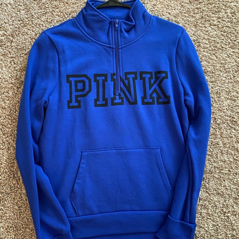 Never worn vs pullover sweatshirt PINK